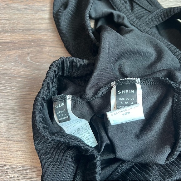 Shein Black Top and Skirt Set - Picture 9 of 9